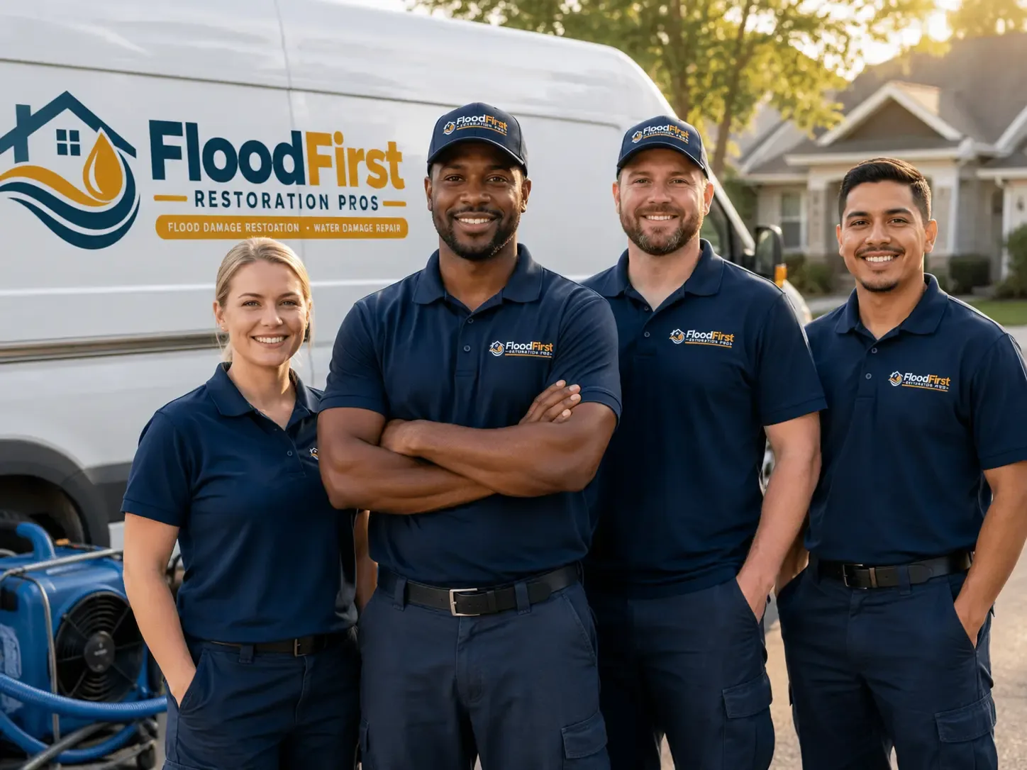Flood Damage Restoration company in D Lo, MS